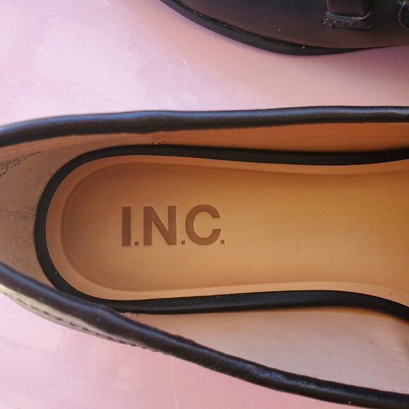 INC International Concepts Black Loafers Size 6.5 - Picture 6 of 6